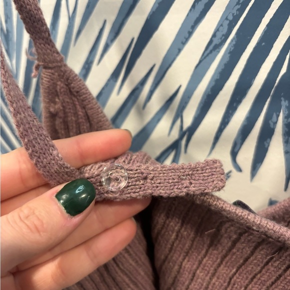 Wild Fable Ribbed Knit Tank Top - Mauve XS - Picture 5 of 5